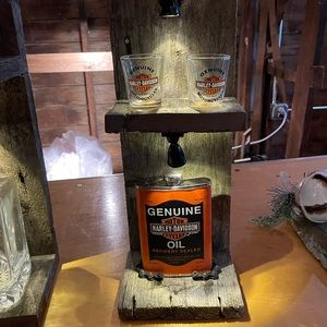 Harley Davidson Decanter Set